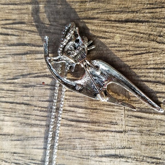 Whimsical Colorful Kitty Cat Necklace / brooch - NWOT - Picture 5 of 7